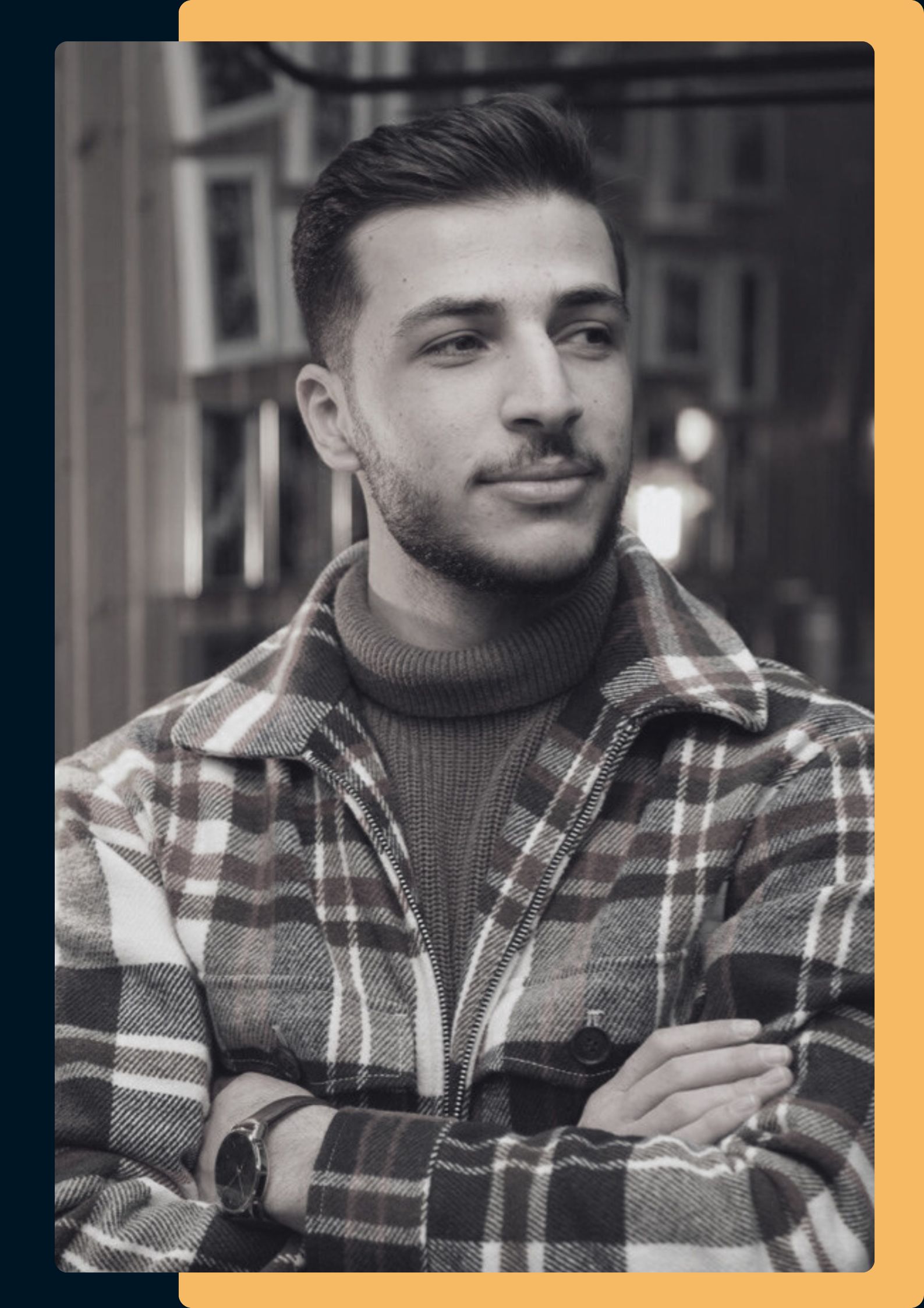 Illustration of Khalil Sfouk